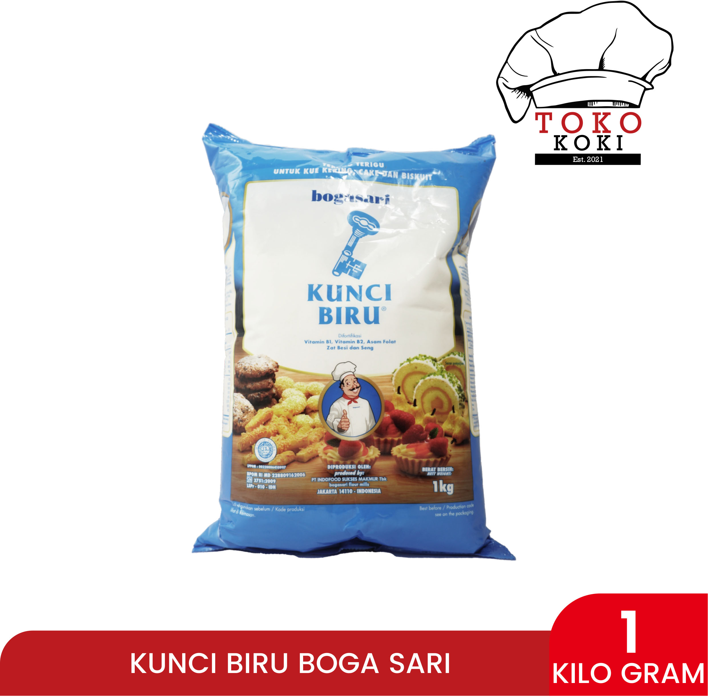 Boga Sari kunci biru 1kg