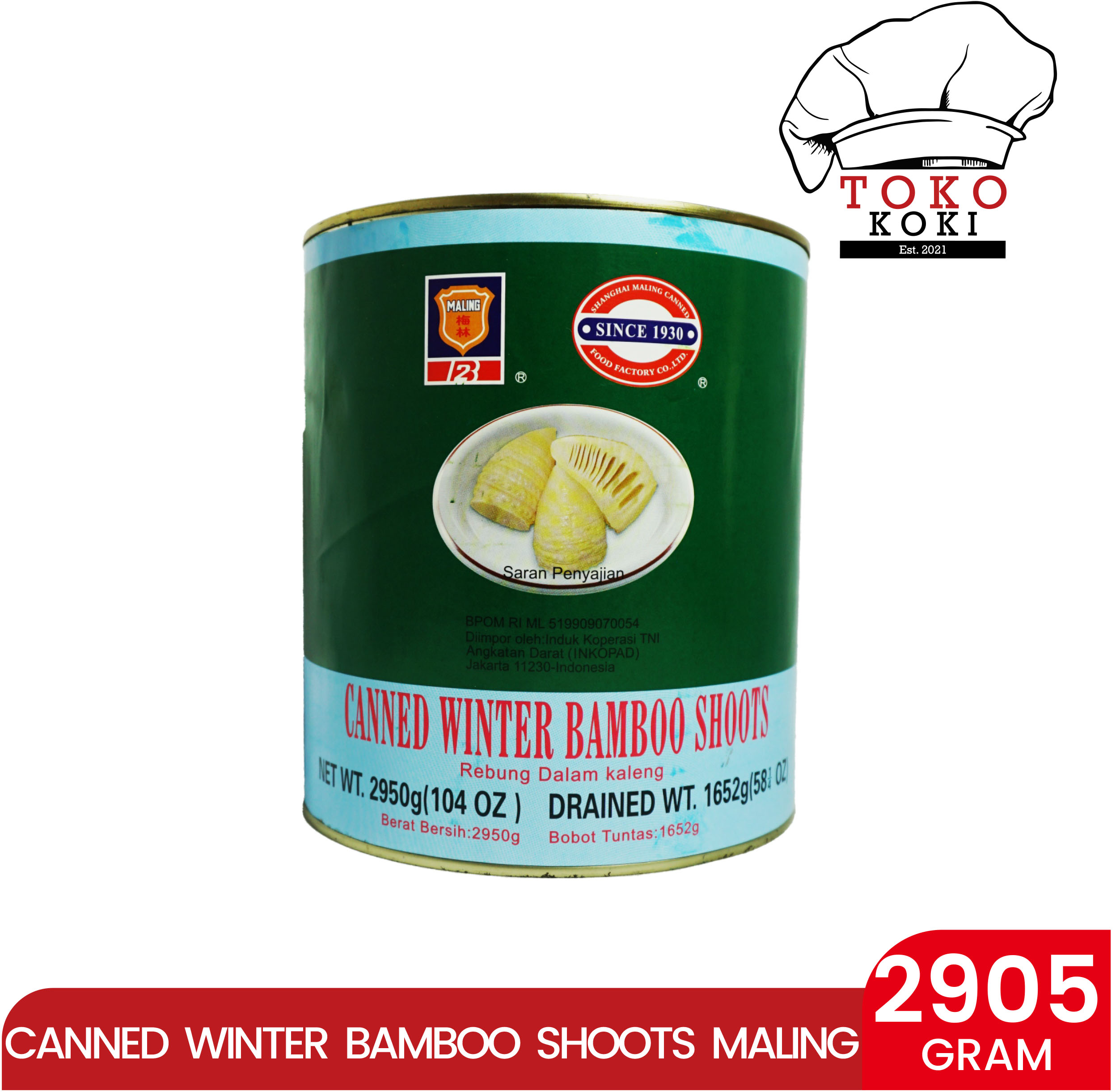MaLing canded winter bamboo shoots 2950gr