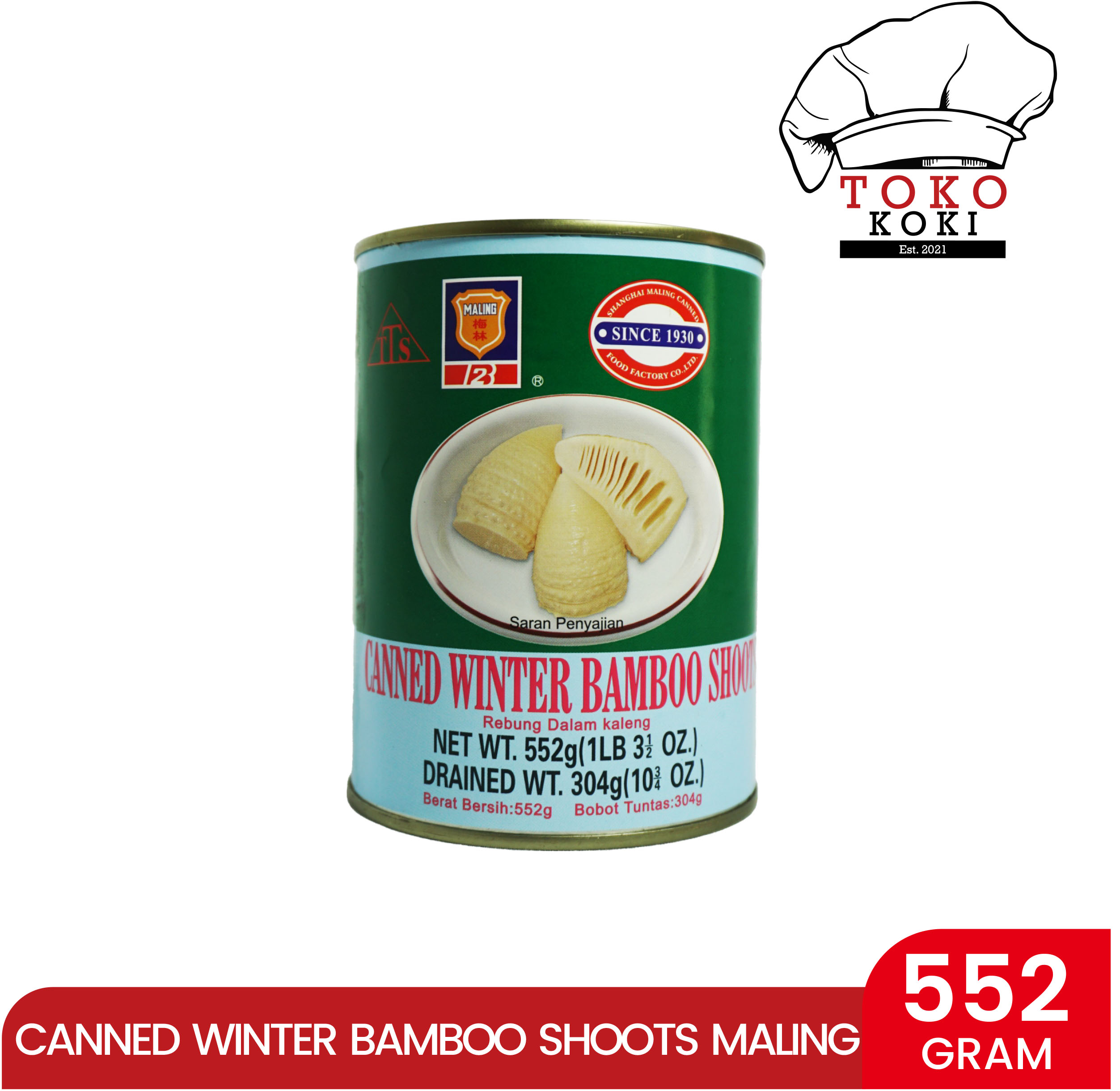 MaLing canded winter bamboo shoots  552gr