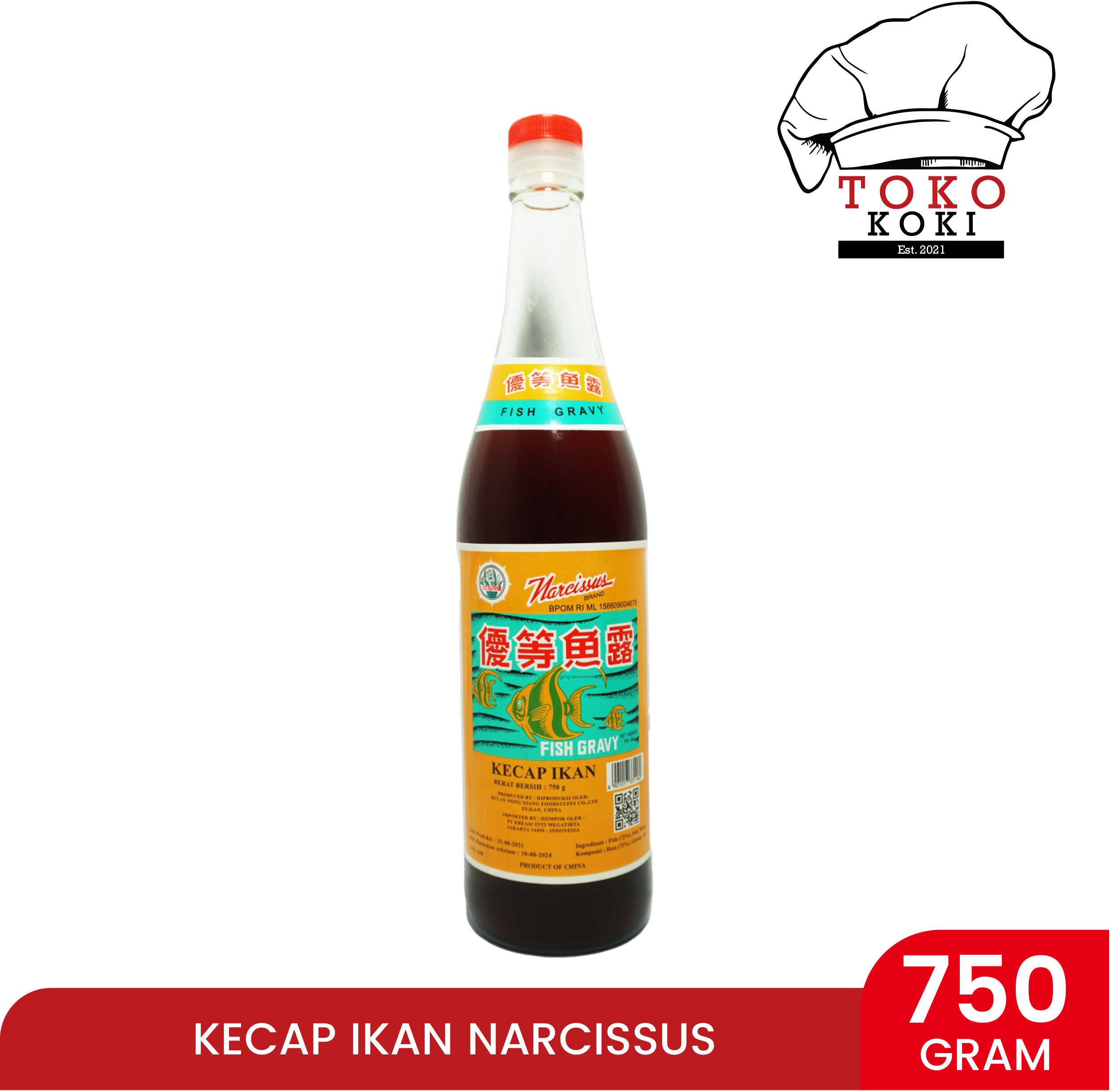 Narcissus kecap ikan 750ml