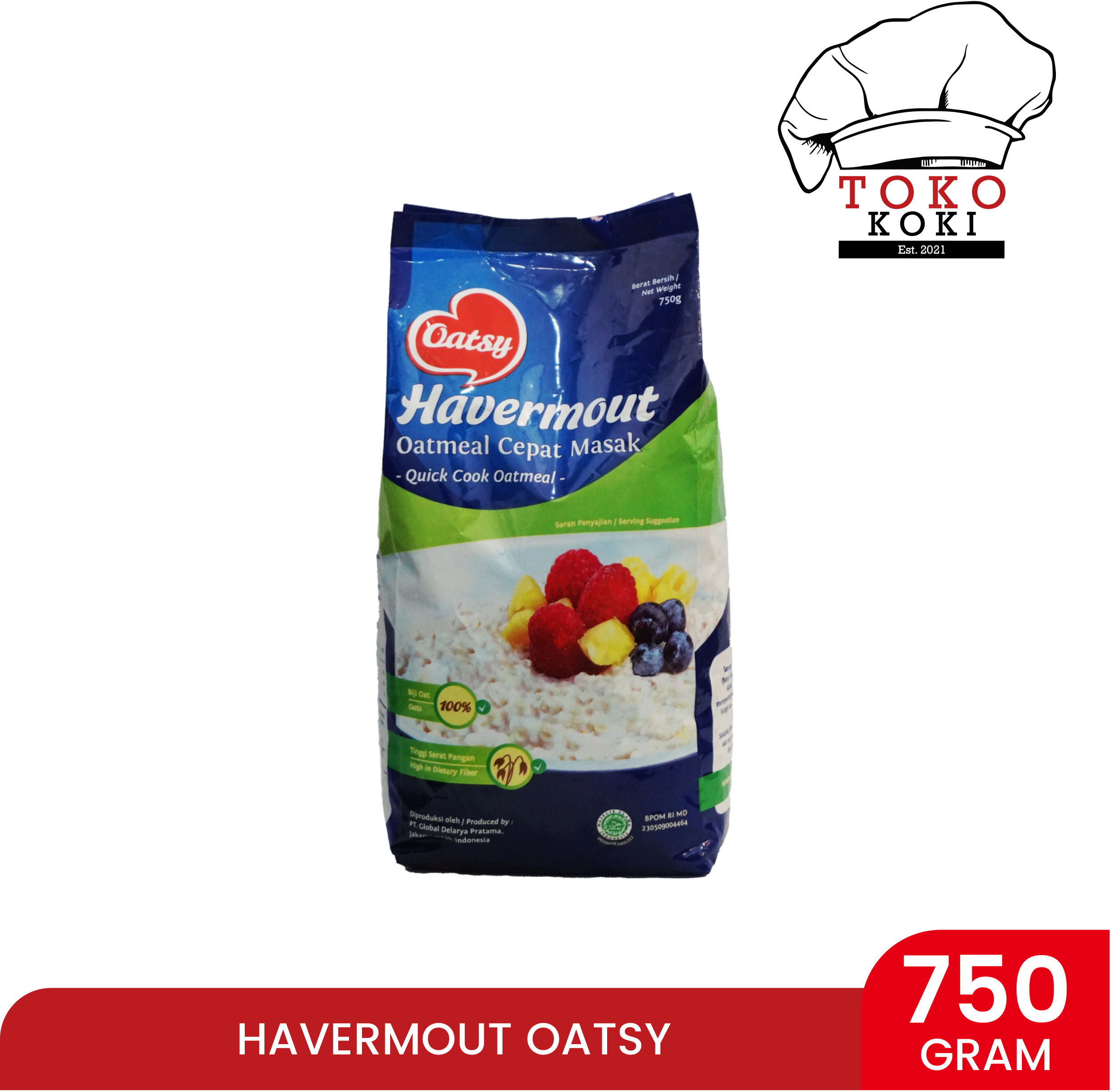 Oatsy Quik cook 750gr