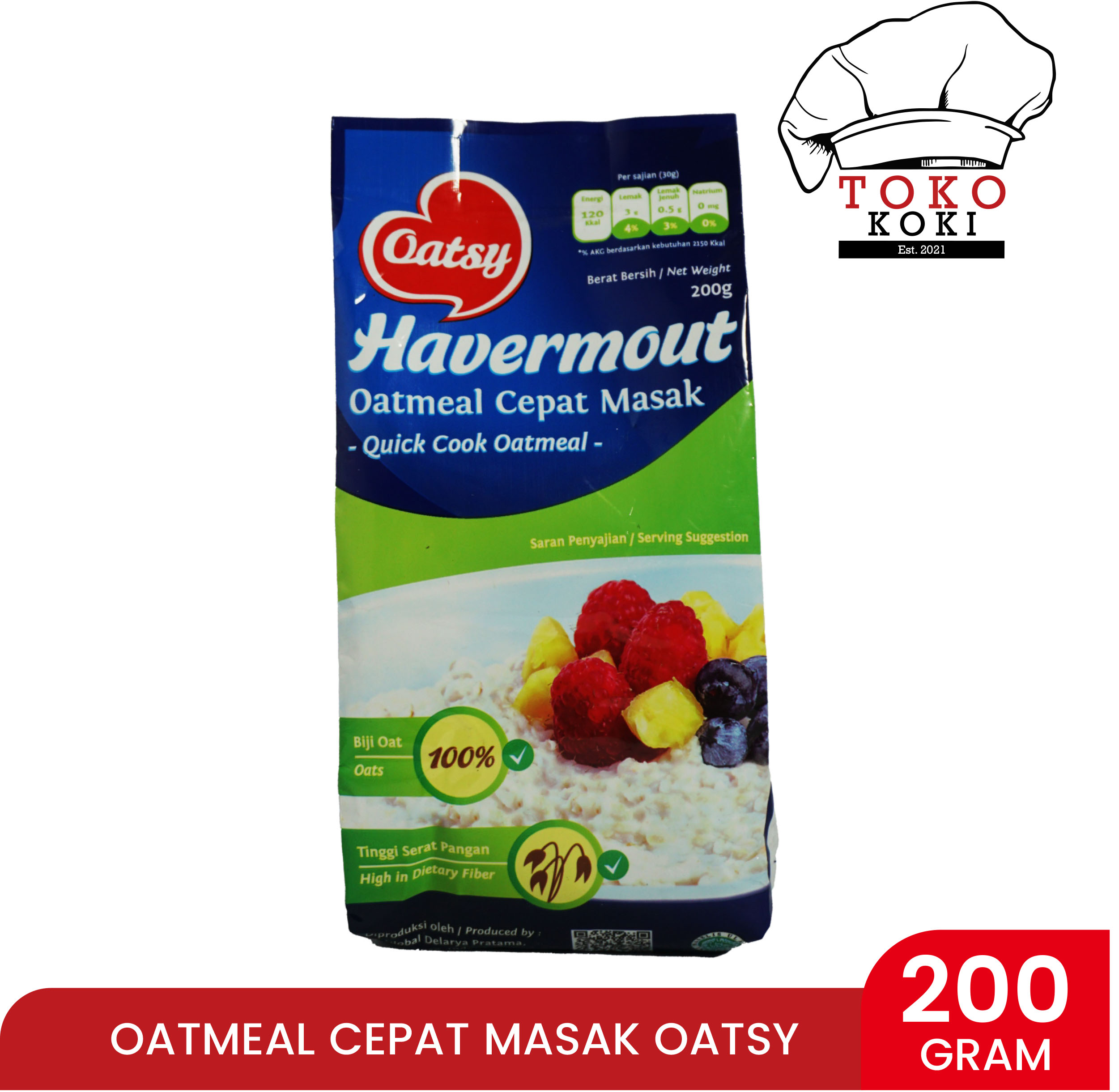 Oatsy Quick cook 200gr