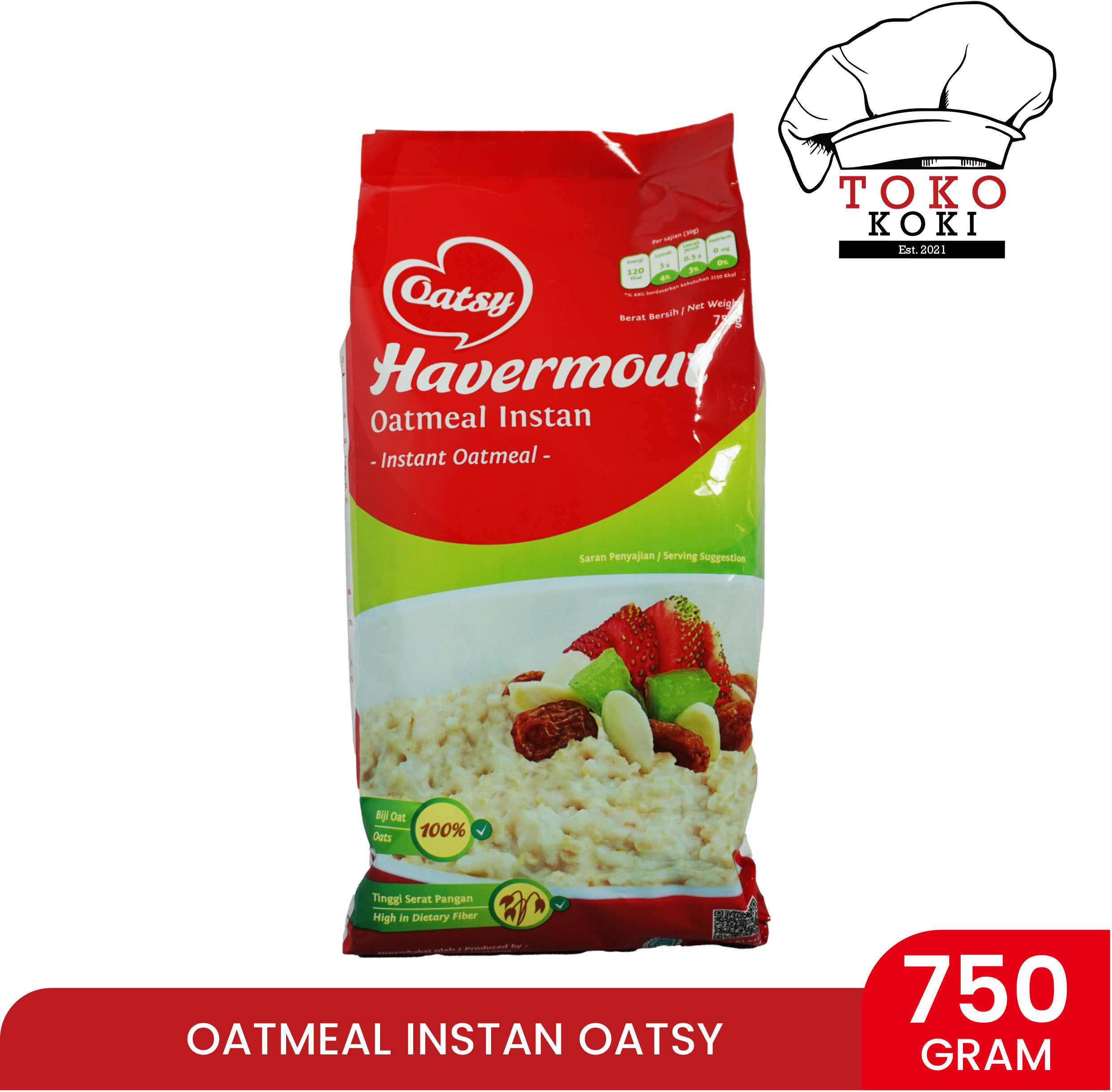 Oatsy havermout instan oatmeal