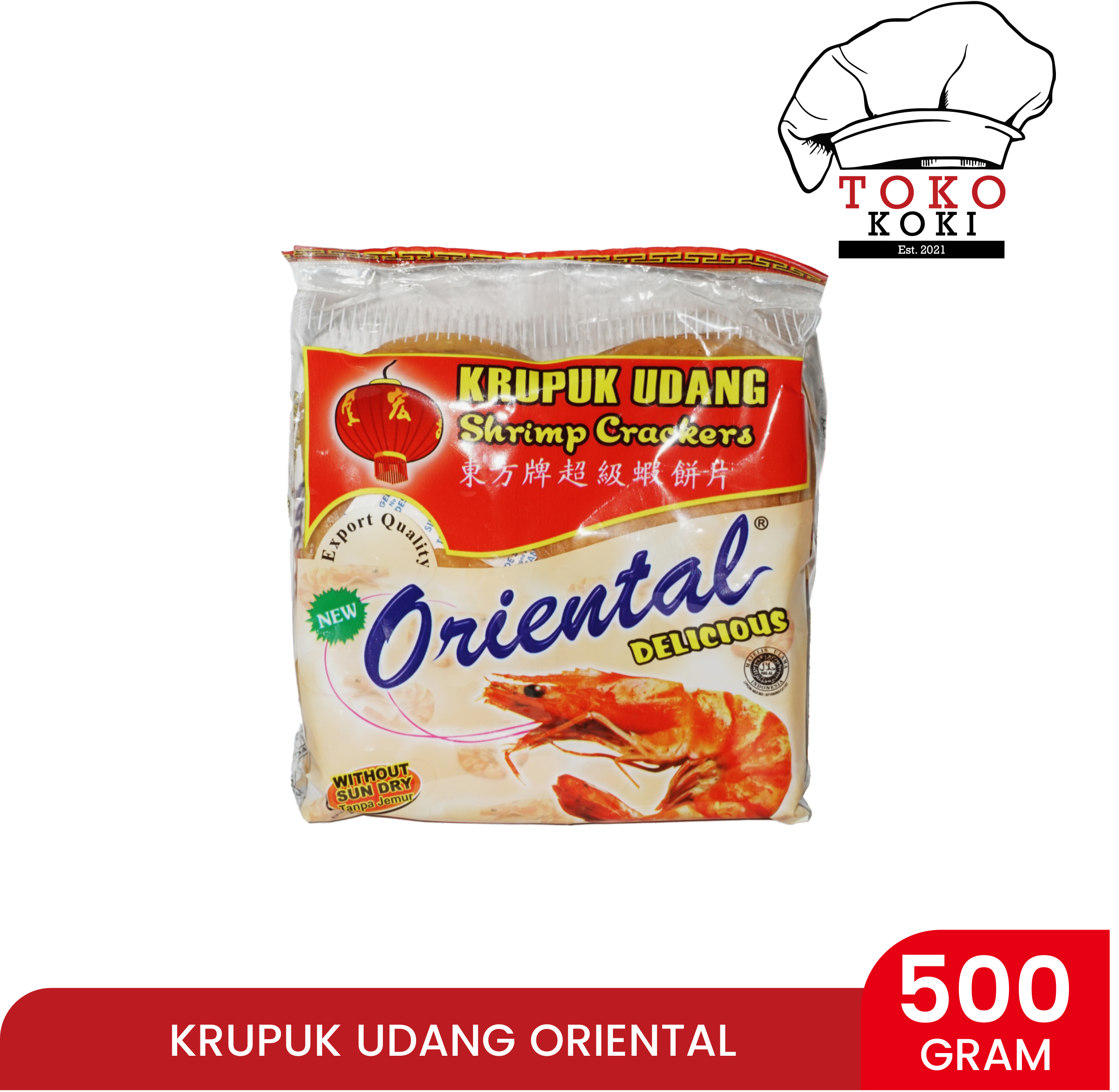 Krupuk udang Oriental