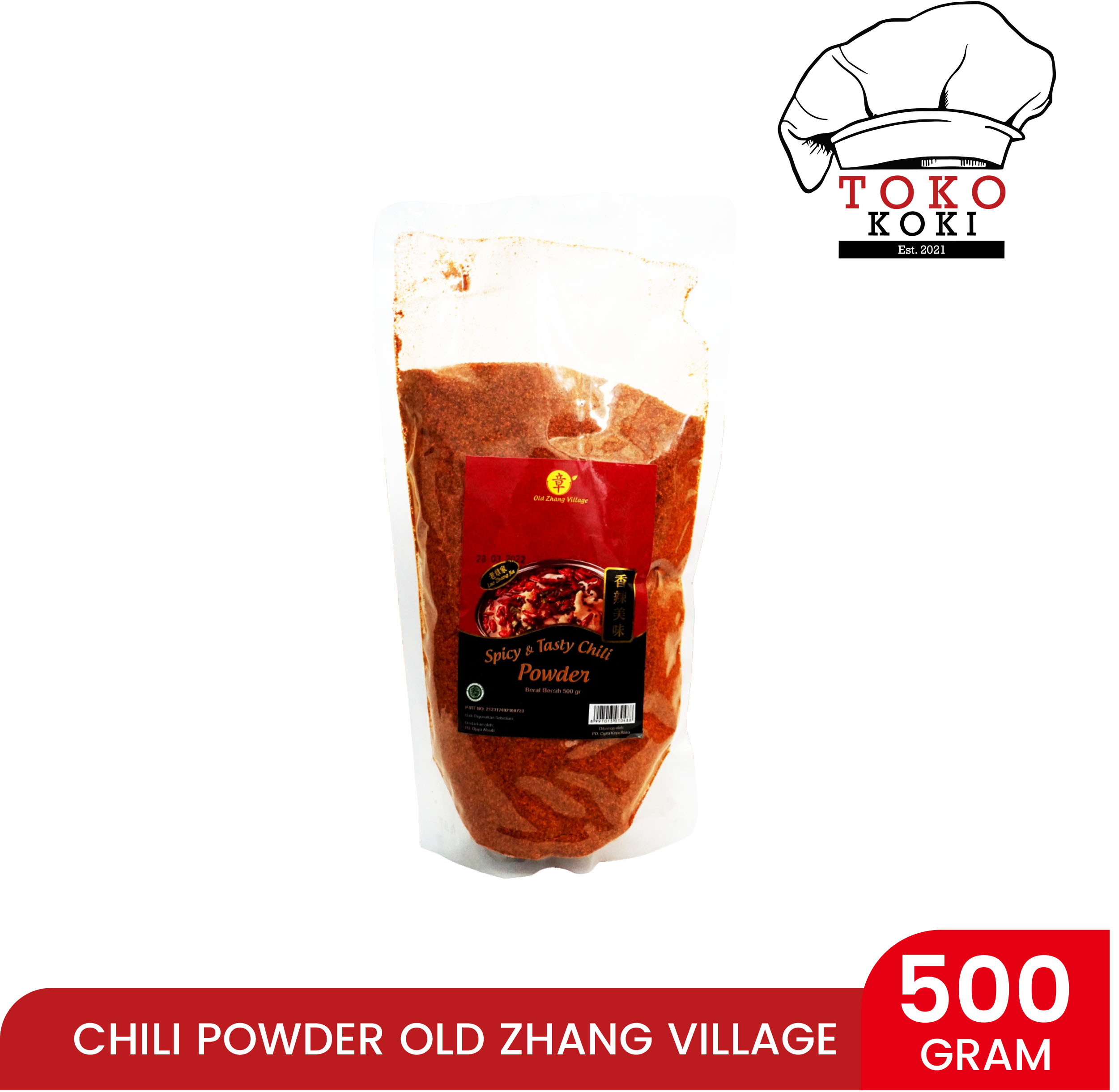 Chille powder 500gr OZV