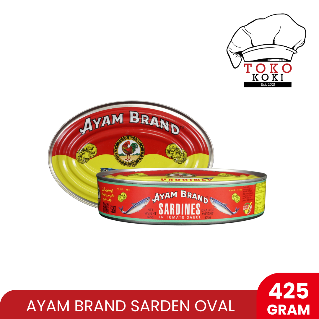 AYAM BRAND SARDEN OVAL 425GR