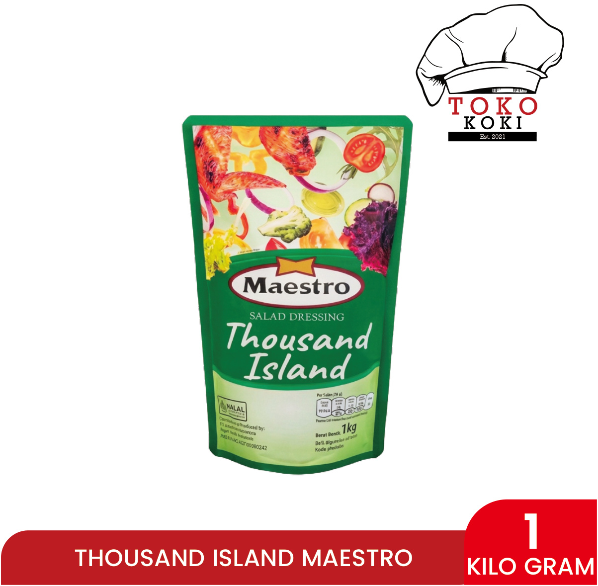 MAESTRO THOUSAND ISLAND 1KG