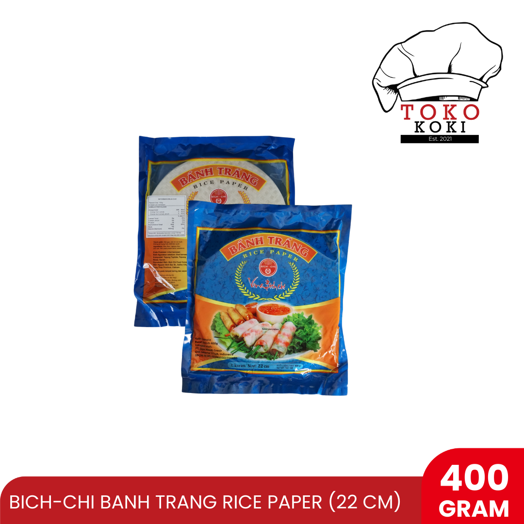 BICH-CHI BANH TRANG RICE PAPER (22CM) 400GR