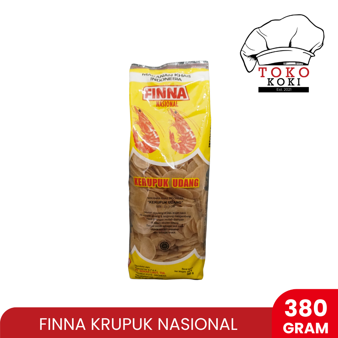 FINNA KRUPUK UDANG NASIONAL 380GR