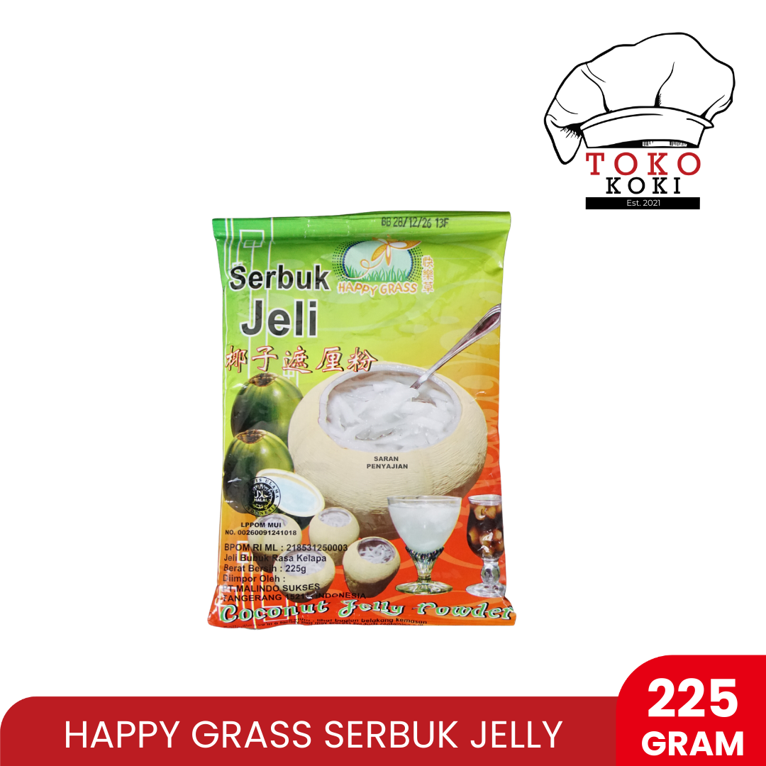 HAPPY GRASS SERBUK JELLY 225GR