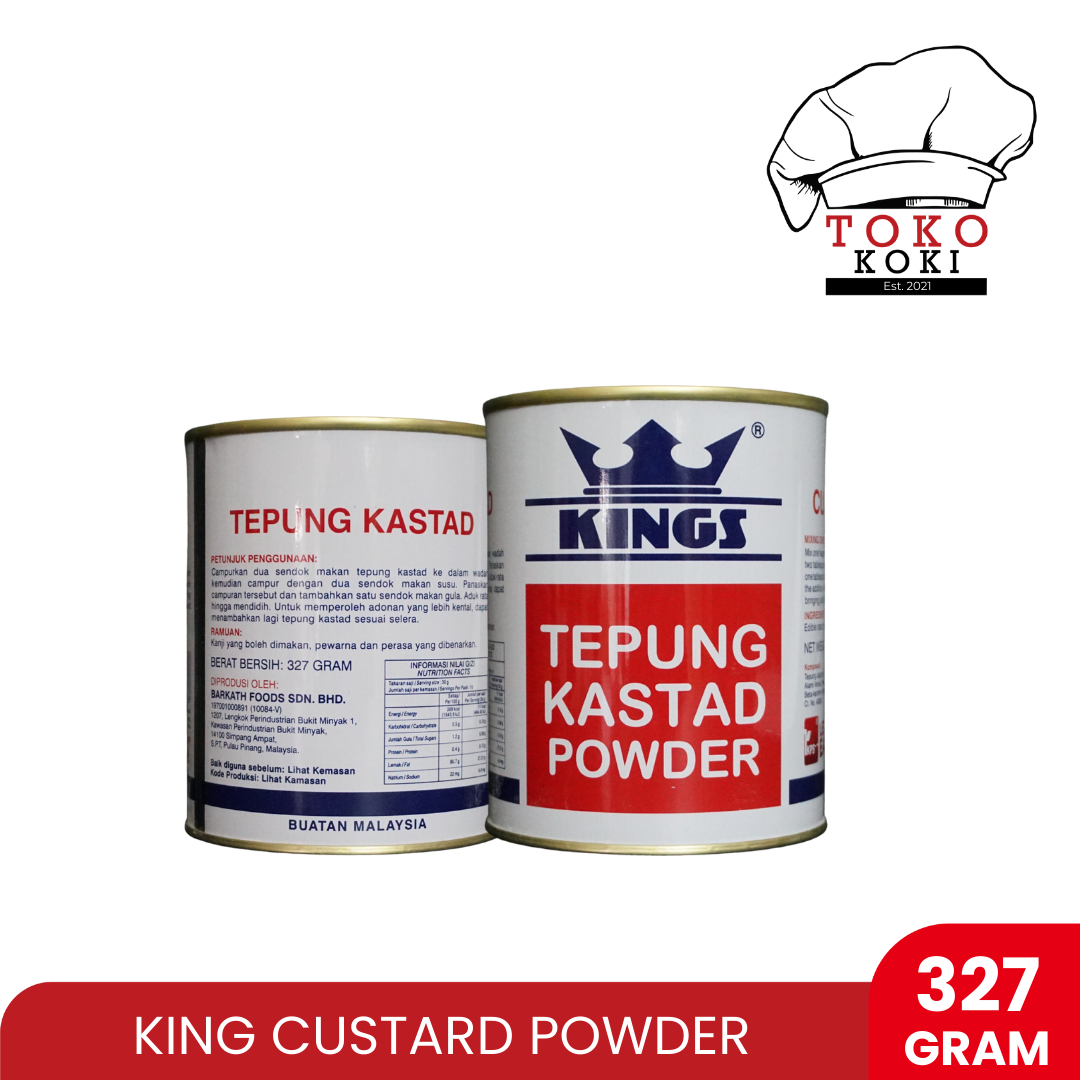 KING CUSTARD POWDER 327GR