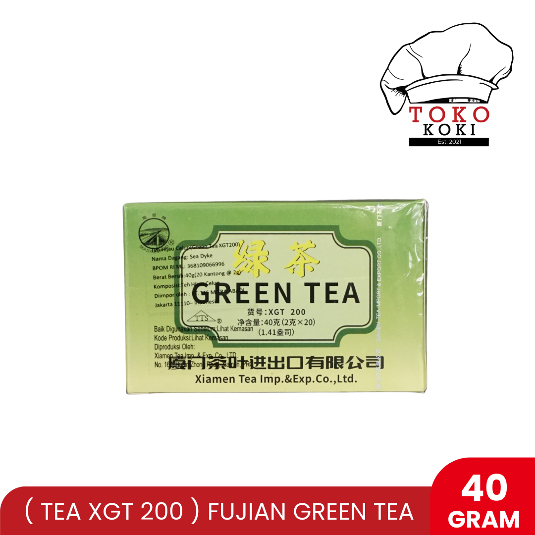 TEA XGT 200 FUJIAN GREEN TEA 40GR