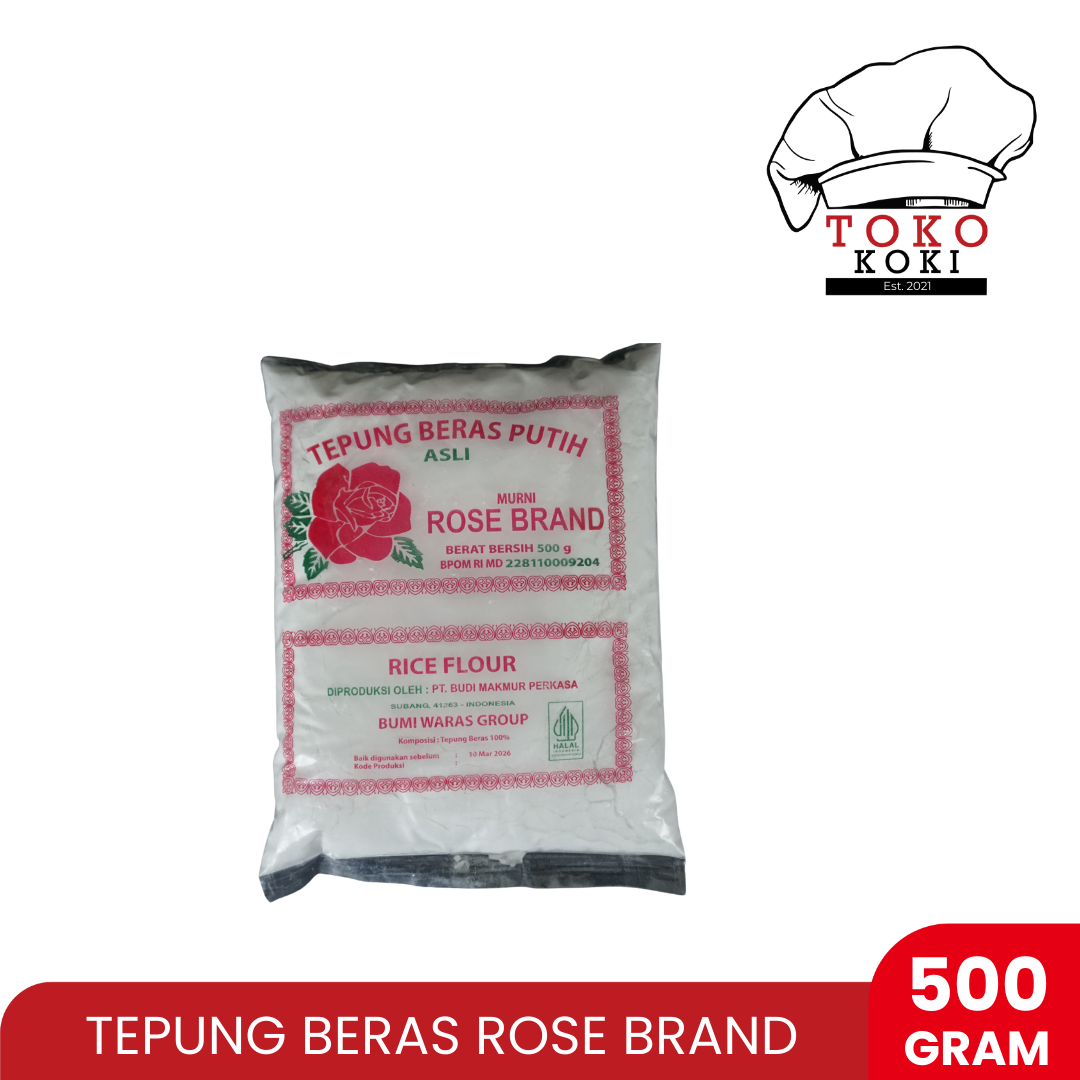TEPUNG BERAS ROSE BRAND 500GR