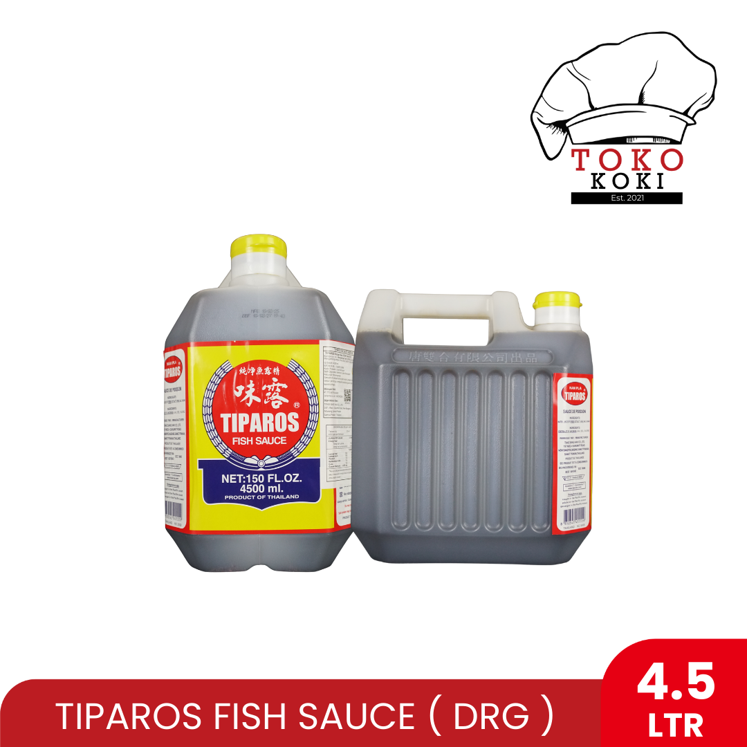 TIPAROS FISH SAUCE DRG 4,5L